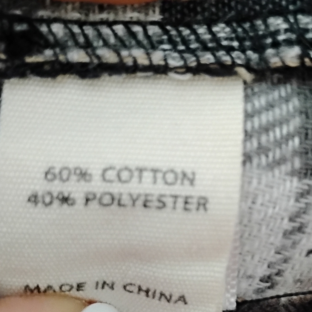 Gilded Intent Buckle Patchwork Flannel Shirt Fray… - image 7